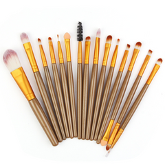 15-Piece Professional Makeup Brush Set