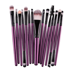 15-Piece Professional Makeup Brush Set