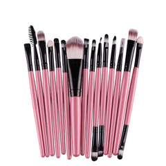 15-Piece Professional Makeup Brush Set