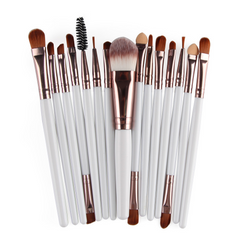 15-Piece Professional Makeup Brush Set