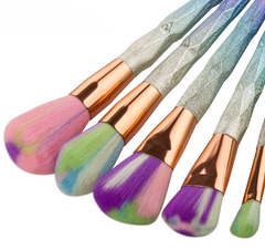 7-Piece Diamond Makeup Brush Set