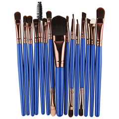 15-Piece Professional Makeup Brush Set