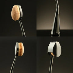 Synthetic All-in-1 Oval Makeup Brush