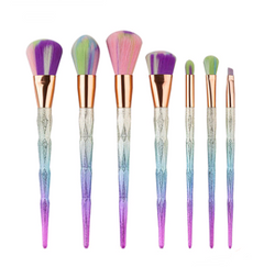 7-Piece Diamond Makeup Brush Set